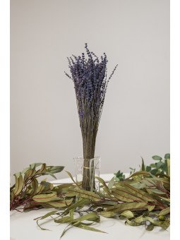 Lavanda Preservada Natural | Decoración Floral Duradera y Sin Mantenimiento